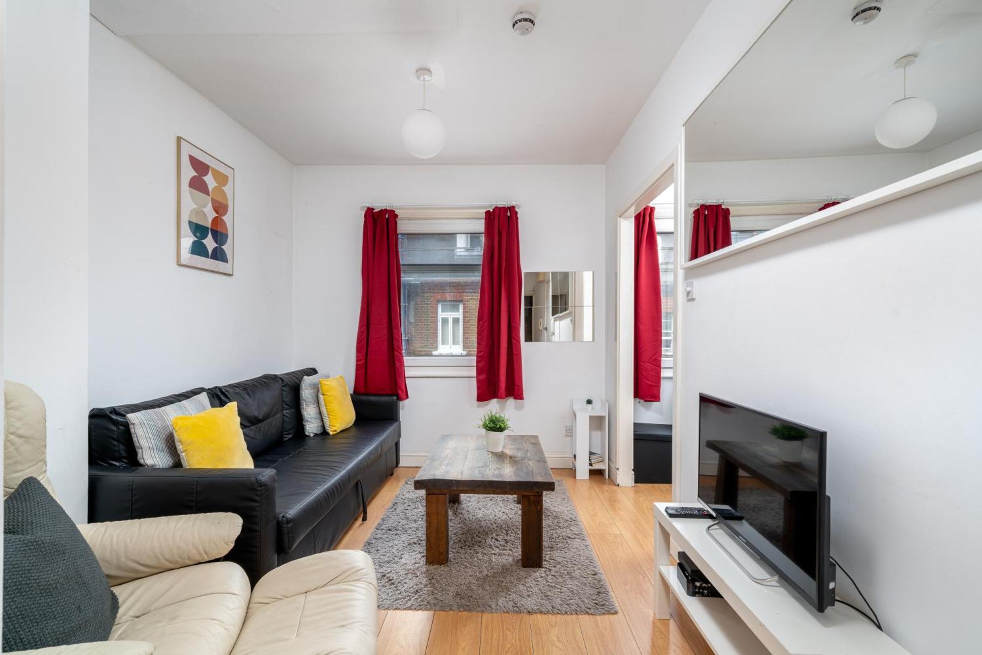 Carnaby & Oxford Street - Central Soho - One Bedroom - Double Bed & Sofabed ロンドン エクステリア 写真